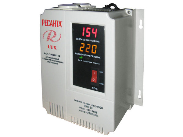 Стабилизатор Ресанта Lux АСН-1000Н/1-Ц