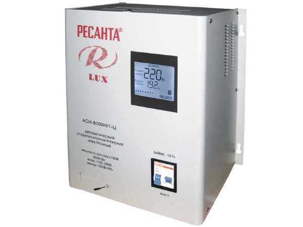 Стабилизатор Ресанта Lux АСН-8000Н/1-Ц